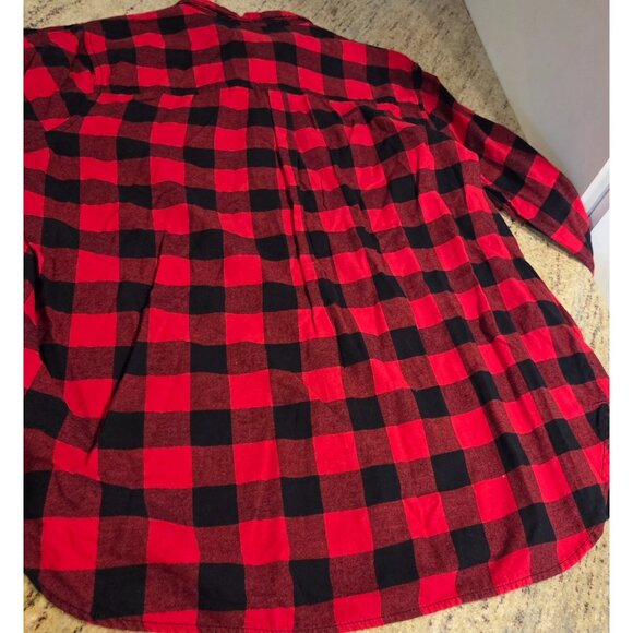 Lot of 4 Red Flannel Family Christmas Photo Shirt Men XXL Women XL Girls L & XL - Picture 15 of 16